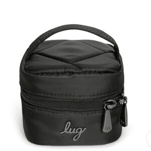 Lug Swizzle Mini Jewellery Case in Black